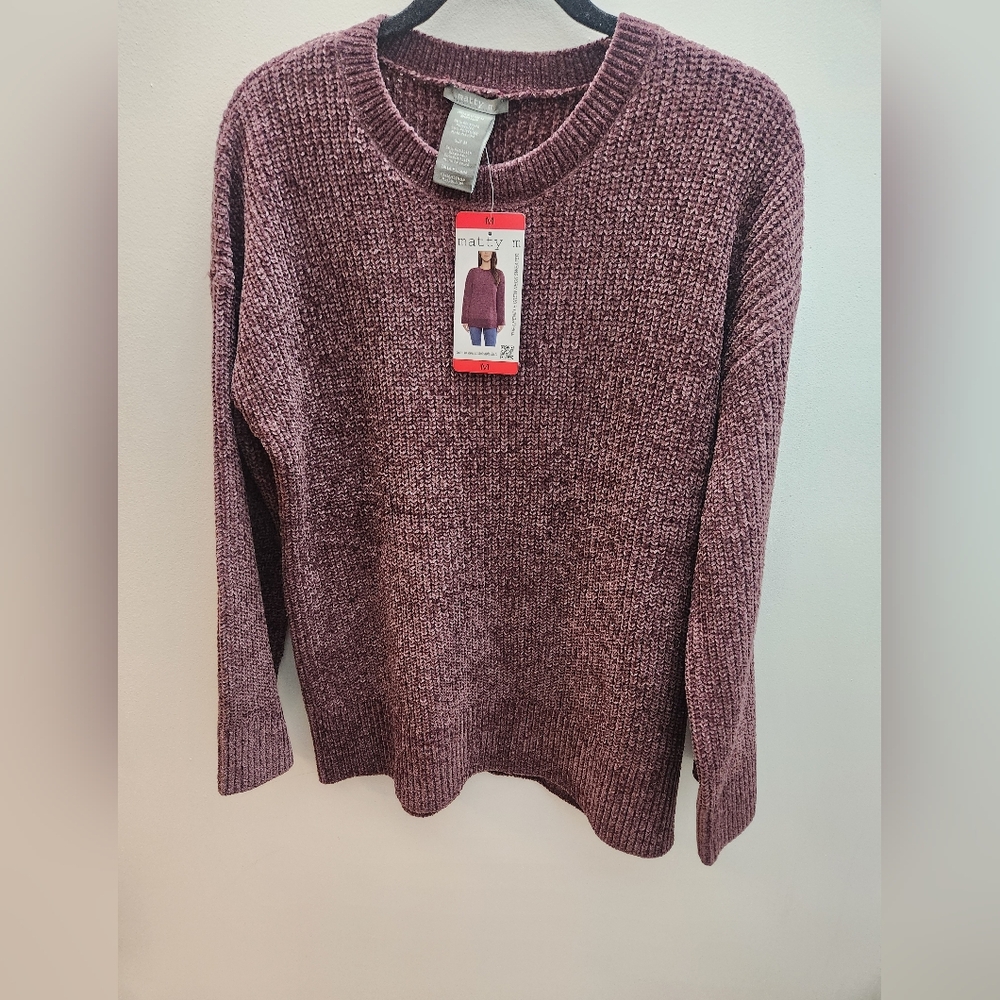 Plum Color Sweatshirt